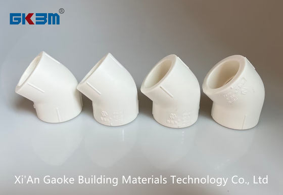 GKBM Greenpy PPR Pipe Fittings 45 graden Elbow, Valve, Bypass, Joint, Reducer Tee